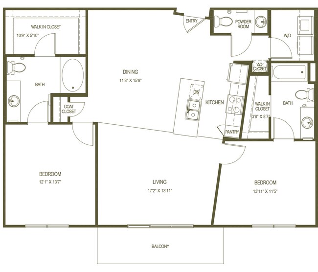 Unit 313 313 floor plan